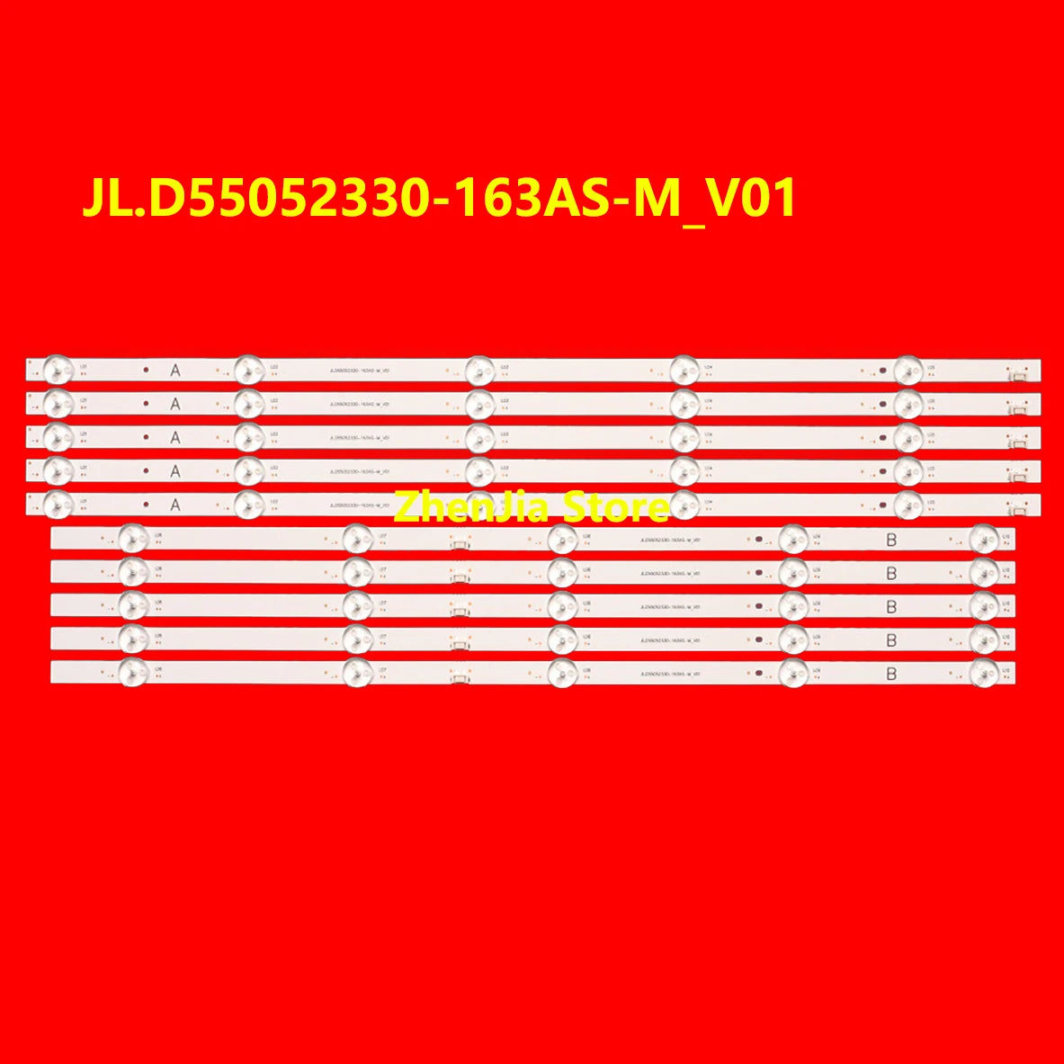 ruban led blanc moderne 10 lampes 3v connecteurs kit télévision