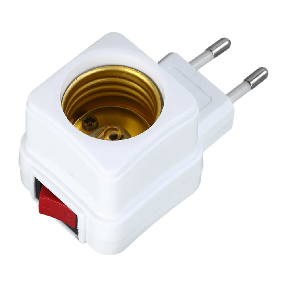 ampoules led e27 adaptateur prise blanc doré moderne fixations vis support base