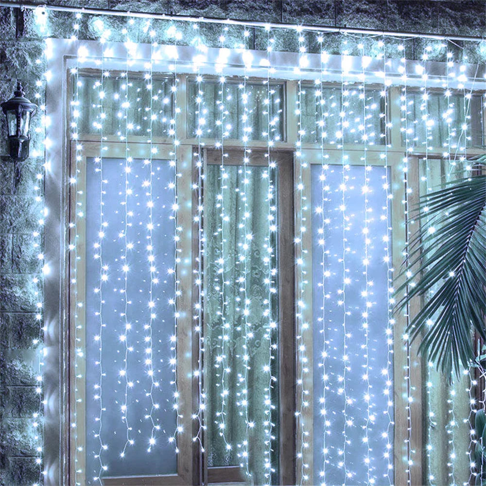 rideau lumineux led multicolore moderne télécommande usb 5v 100led 200led 400led 600led