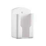 support mural blanc moderne télécommandes petits objets rangement multiple minimaliste fixations vis