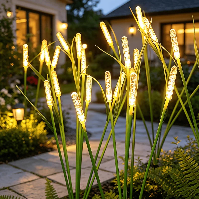 guirlande lumineuse solaire multicolore moderne étanche extérieur allée jardin patio decoration
