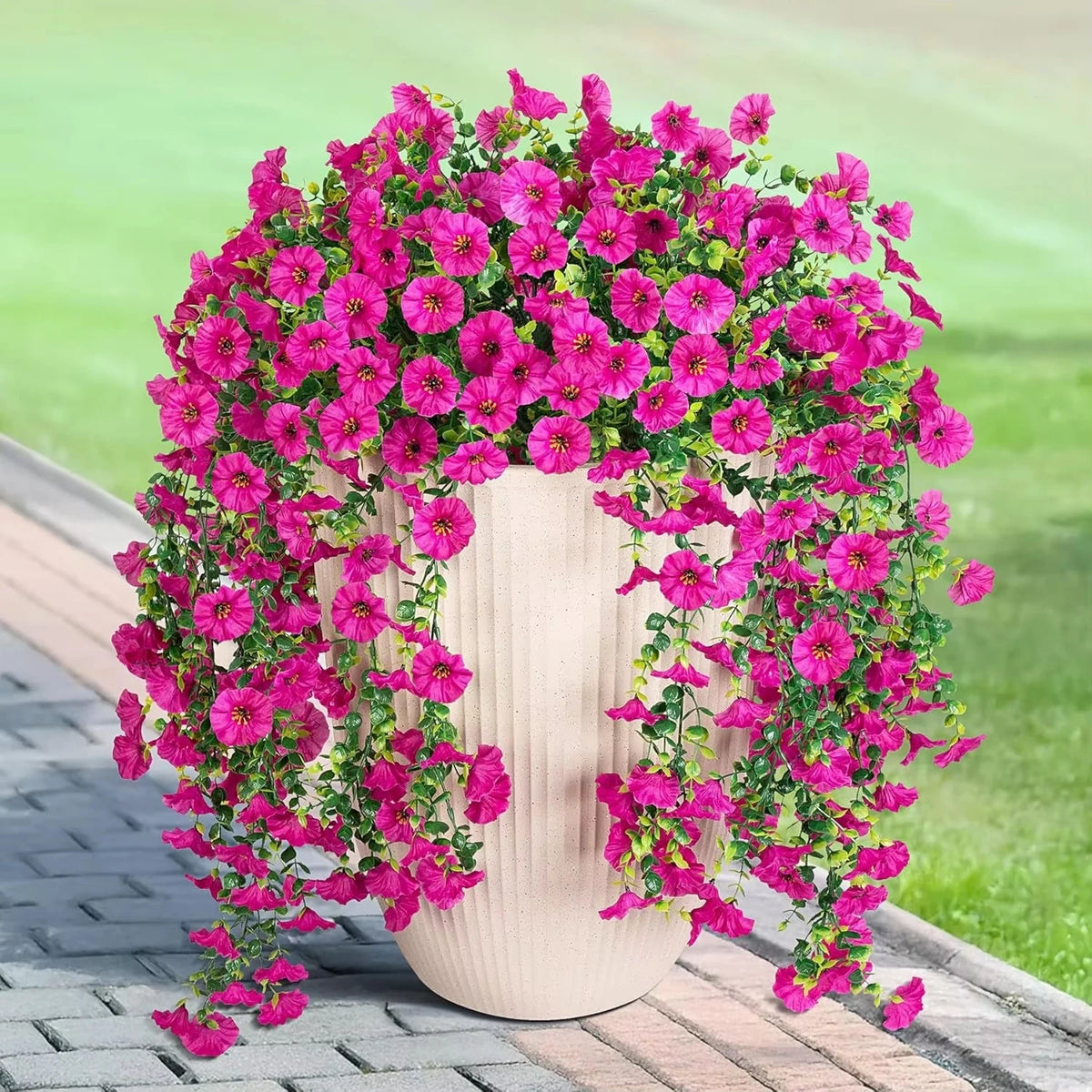 bouquets artificiels fleurs simples modernes intérieur mariage décoration chambre anniversaire baby shower