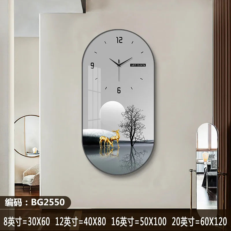 Horloge murale design moderne pour décoration intérieure