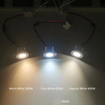 spots led mini 3w blancs 29mm moderne dimmable 4000k 6000k 3000k