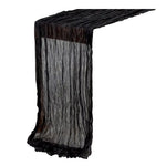 nappe runner texturée plissée semi transparente rouge foncé violet beige blanc cassé événementiel mariage
