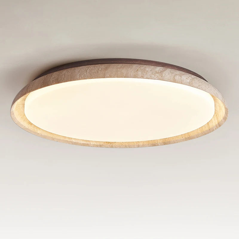 lampe led marbre blanc moderne minimaliste 30cm 43cm 55cm
