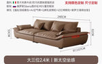 canapé d'angle simili cuir noir moderne coussins doux 180cm 210cm
