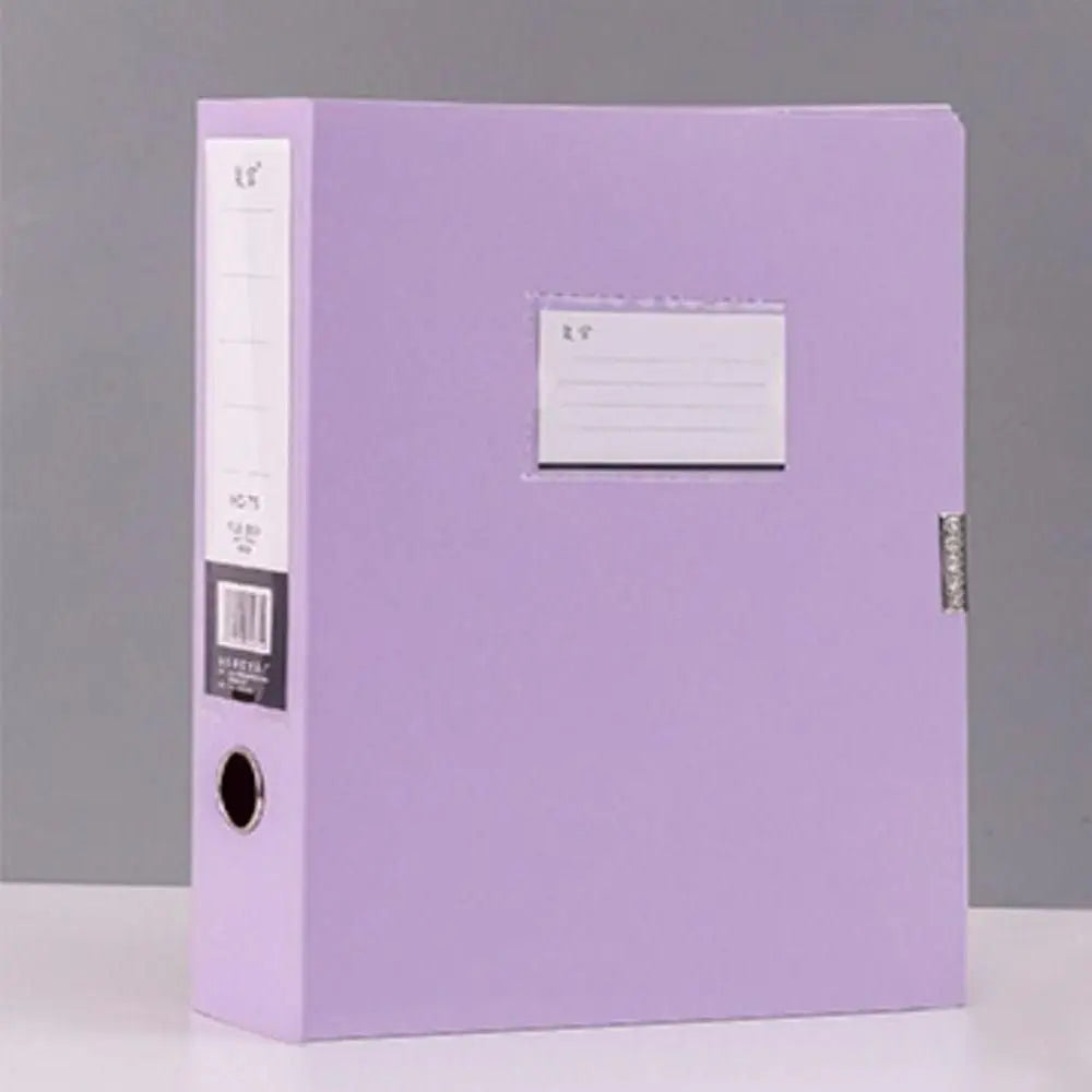 classeur moderne blanc rose vert bleu violet noir étiquette bar code doré