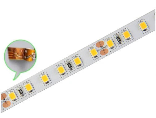 ruban led smd blanc rouge noir adhésif diodes câbles électriques 3000k 4000k cct modernes