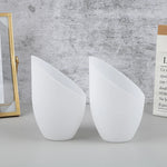 cache tasse moderne blanc mat maison accessoire deco chambre salon contemporain
