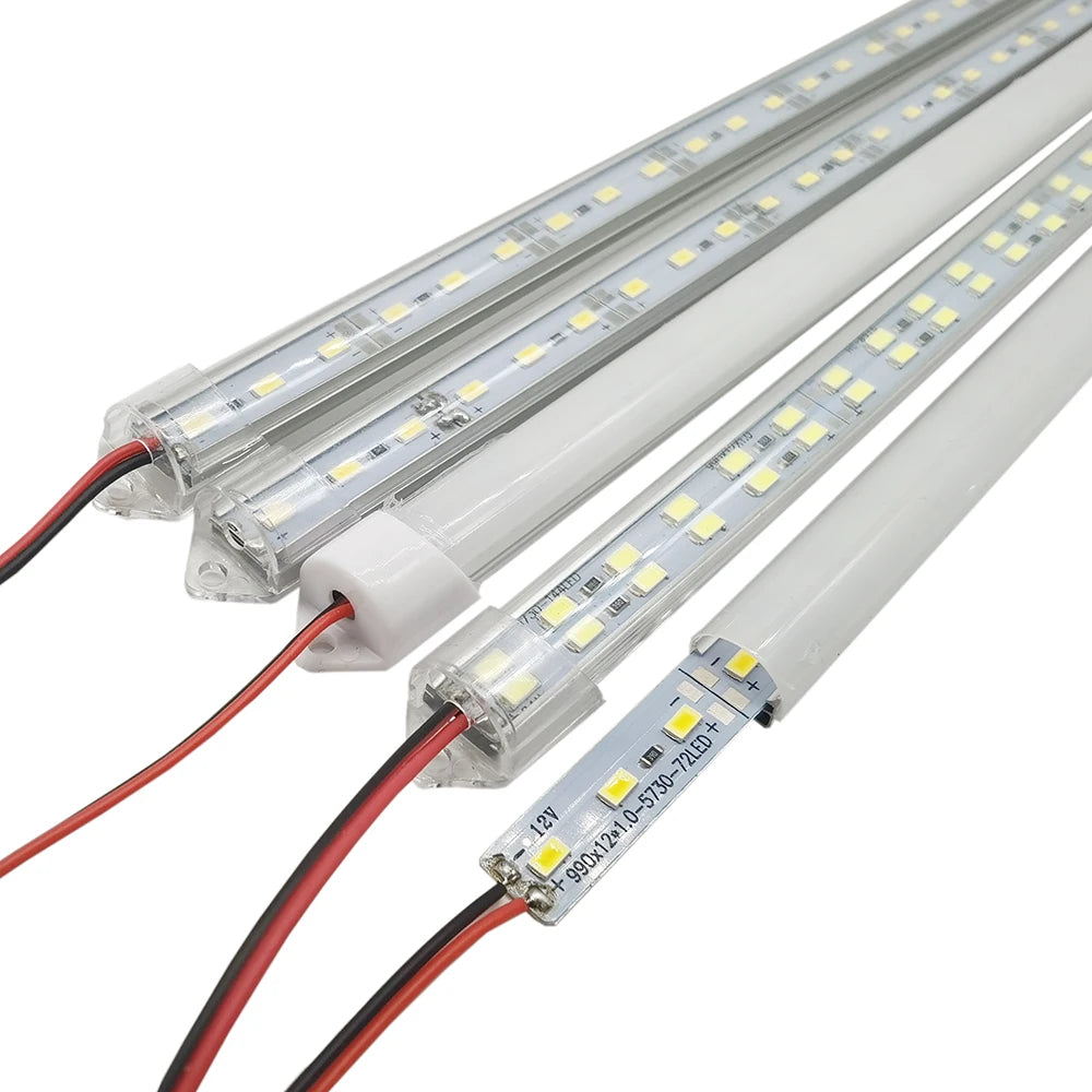 ruban led blanc mat 30cm 50cm moderne câbles électriques opaques 12v led chambrecoration