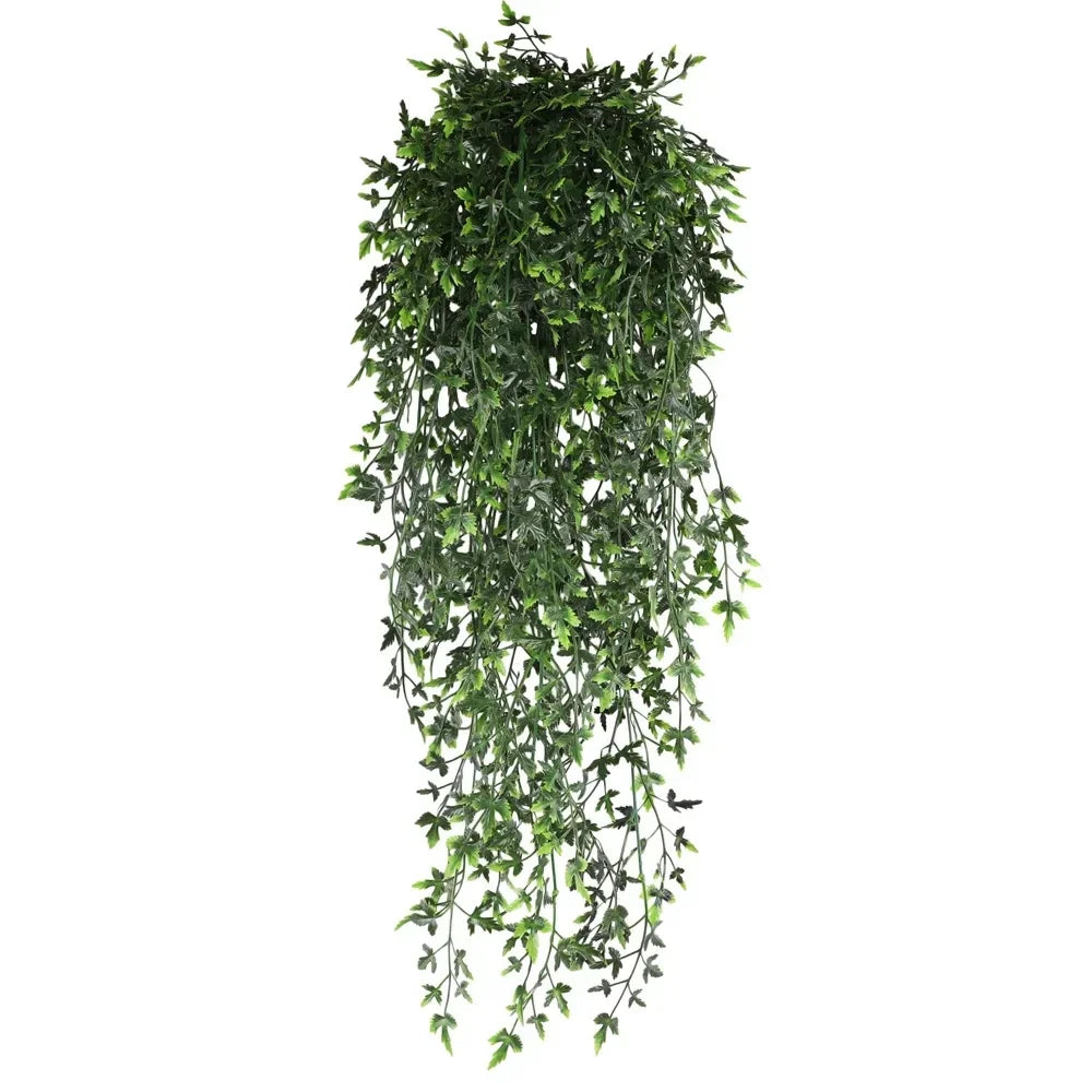 feuilles vigne vertes suspens plante artificielle décoration extérieure moderne balcon anniversaire exposition festive mariage