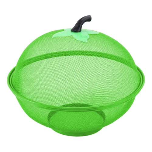 panier corbeille fruits maille métal moderne respectueux environnement noir vert rouge bleu gris poignée