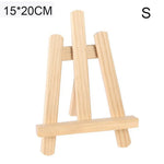 chevalet peinture dessin bois naturel table support planche étagère artisanale artiste tableau présentation
