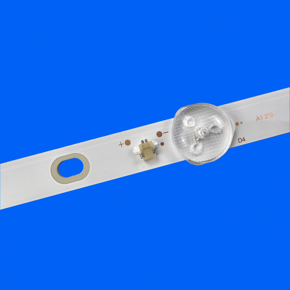 bande lumineuse led blanc moderne connecteur fixations 10pcs tv éclairage