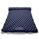 matelas gonflable camping pliant pompe main sac rangement oreiller randonnée