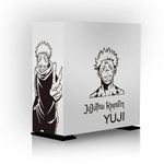 autocollants graphiques anime gojo yuji blanc noir décoration boîte rangement modernes stickers opaques