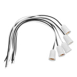 câble électrique moderne connecteurs noir blanc luminaire suspension décoration jardin