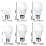 ampoules led blanc froid 5500k 7000k e27 3w 6w 9w 12w 15w 18w globe