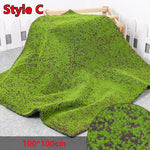 tapis artificiel fausse herbe mousse verte moderne décoration extérieure fête mariage prénuptiale adhésif naturel
