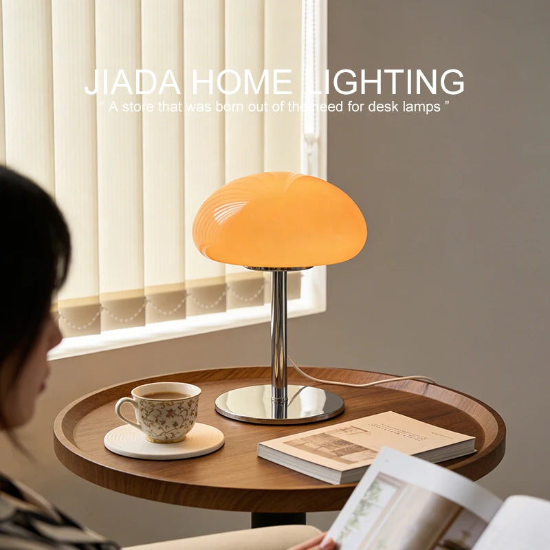 lampe table moderne orange blanc mat interrupteur câble usb certifiée rohs fcc