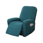 fauteuil relax housse élastique anti dérapante poche résistante taches moderne adhésif beige gris noir