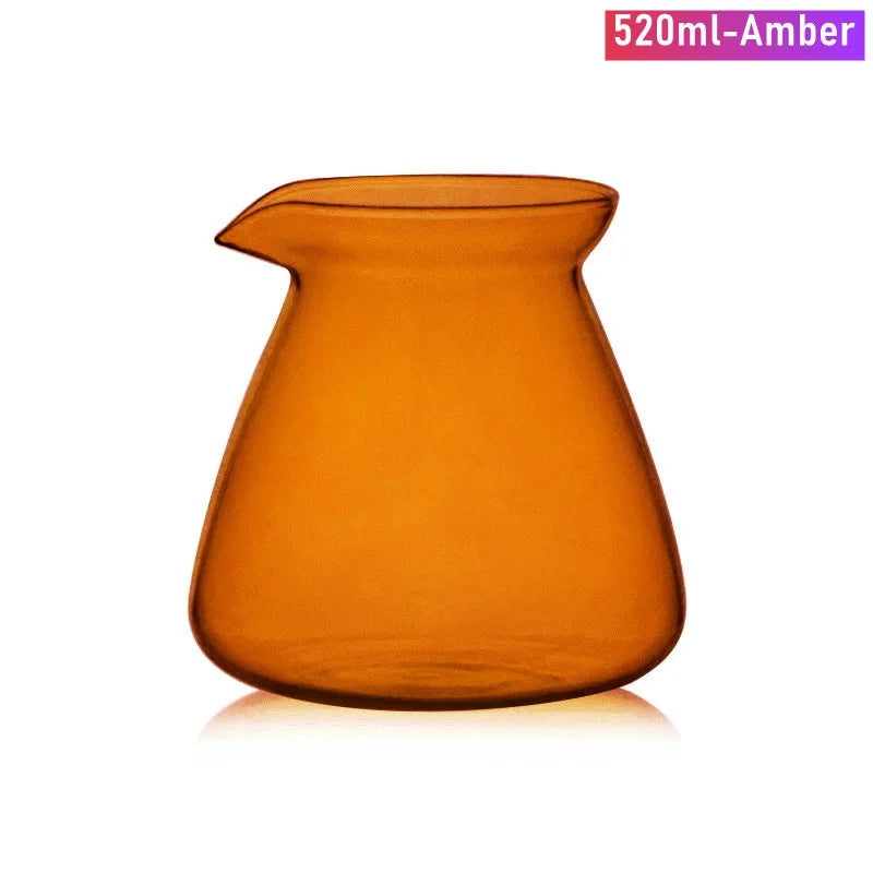 vase moderne opaque couleur bleue orange 200ml 520ml verre borosilicate