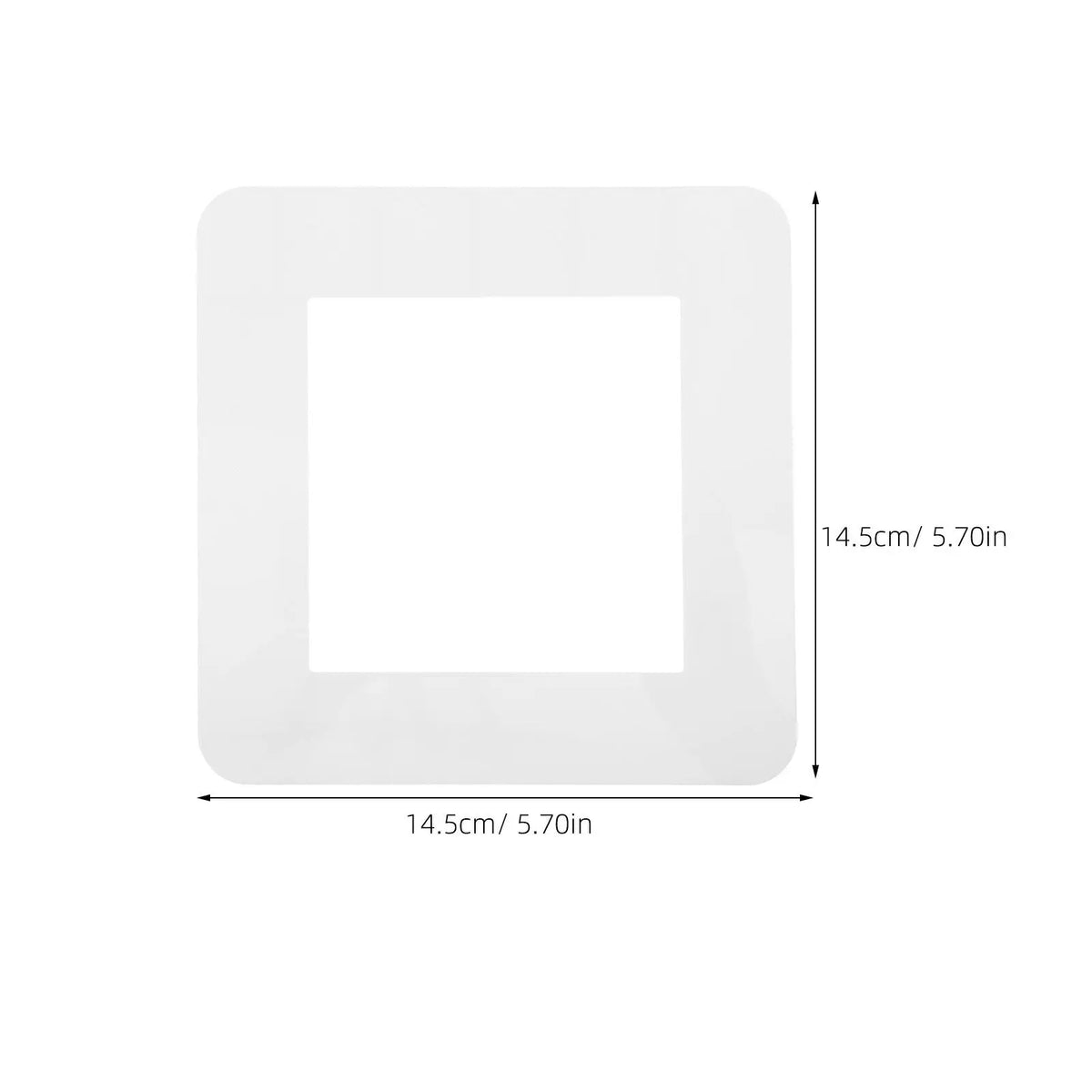 interrupteur mural blanc moderne minimaliste adhésif plat lisse opacité single switch plate covers cool