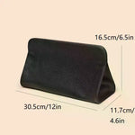 sac rangement aspirateur cheveux fer lisser cordon moderne texture cuir noir marronclair