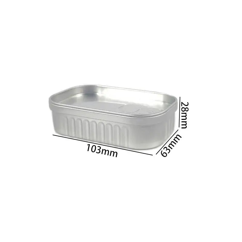 boîtes sardines modernes couleurs argent noir blanc jaunes lisses opaques bijoux pilules