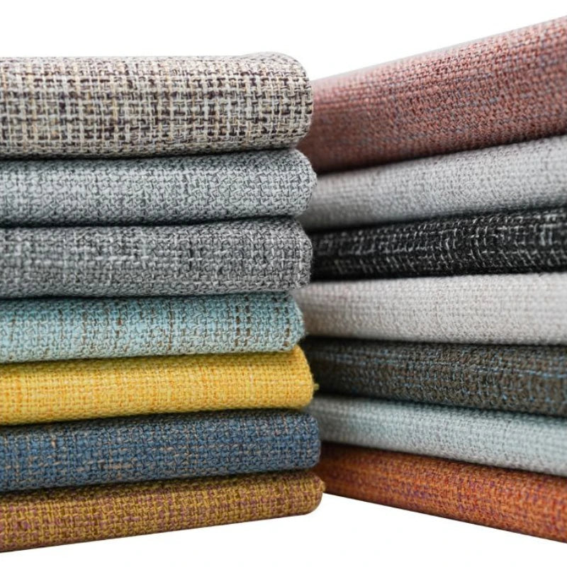 tissu polyester texturé moderne fleurs séchées jaunes feuille bleue antidérapant