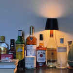 lampe table led rechargeable couleurs or blanc noir moderne tactile