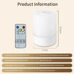 lampe tactile sans fil veilleuse led rechargeable moderne minimaliste blanc boisclair