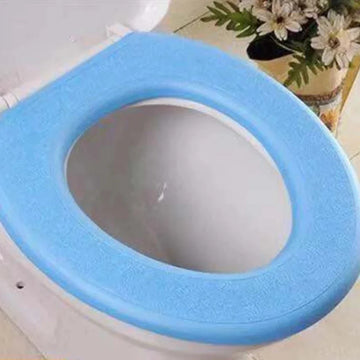 housse siège toilette imperméable lavable couleur rose bleu vert violet moelleuse confortable