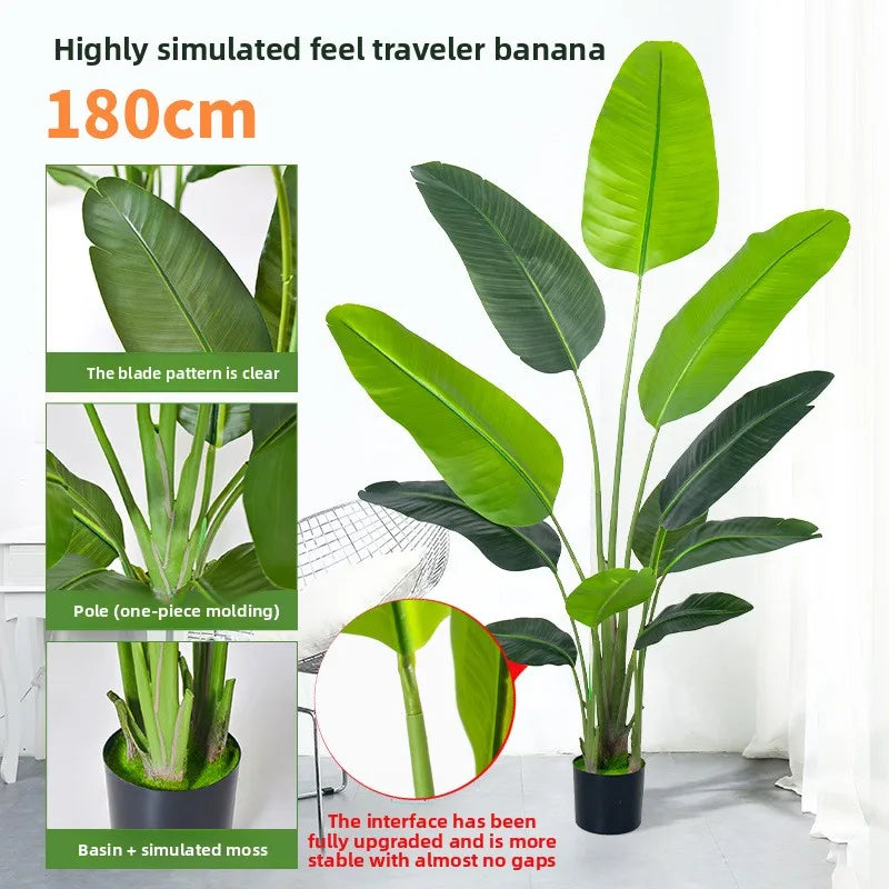 plantes artificielles feuilles palmier vertes modernes décoration extérieure pot grande taille