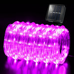 guirlande lumineuse solaire extérieure étanche led jardin terrasse décoration Noël arbre pelouse moderne transparente