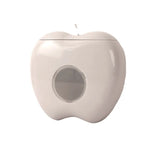 distributeur papier toilette moderne adhésif transparent vert clair orange blanc