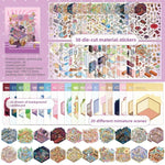 sticker book miniature scenes spiral binding colorful animal stickers creative journal supplies kawaii numbered