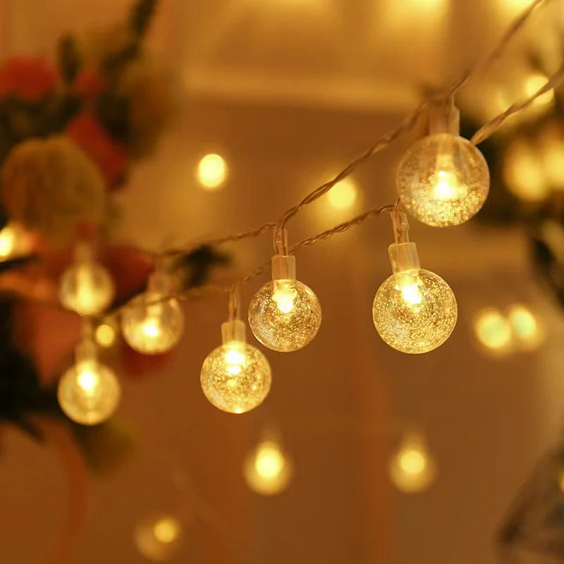 guirlande lumineuse multicolore translucides 10 20 40 led usb portative festive moderne clips fixation