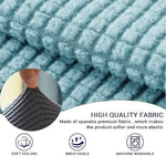 protège accoudoirs canapé tissu carreaux moderne adhésif rouge gris vert