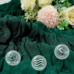 chemin table vert foncé plissé classique décoration maison mariage fête anniversaire décor