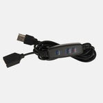 lampe led veilleuse usb alimentée 5v blanc rouge vert bleu violet moderne minimaliste adhésif