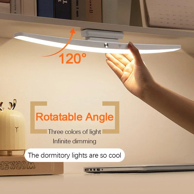 lampe led rechargeable blanc moderne ajustement 120° détachable remote control