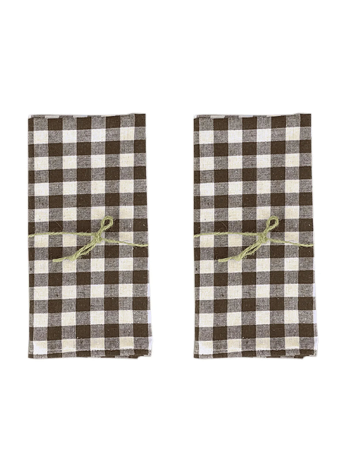 serviettes carreaux 100% polyester beige blanc table moderne cuisine restaurant