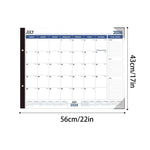 calendrier mural blanc moderne maison organisation temps gestion quotidien hebdomadaire mensuel