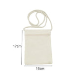 sacs bandoulière blancs motif enfantin poche zippée amovible 17cmx13cm sacs diy loisirs créatifs sacs