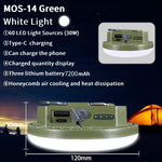 lampe led rechargeable bleu vert jaune moderne pratique clips usb type