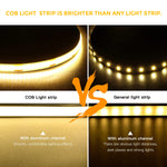 ruban led blanc blanc chaud adhésif rayures noires 3000k 6500k télécommande usb moderne