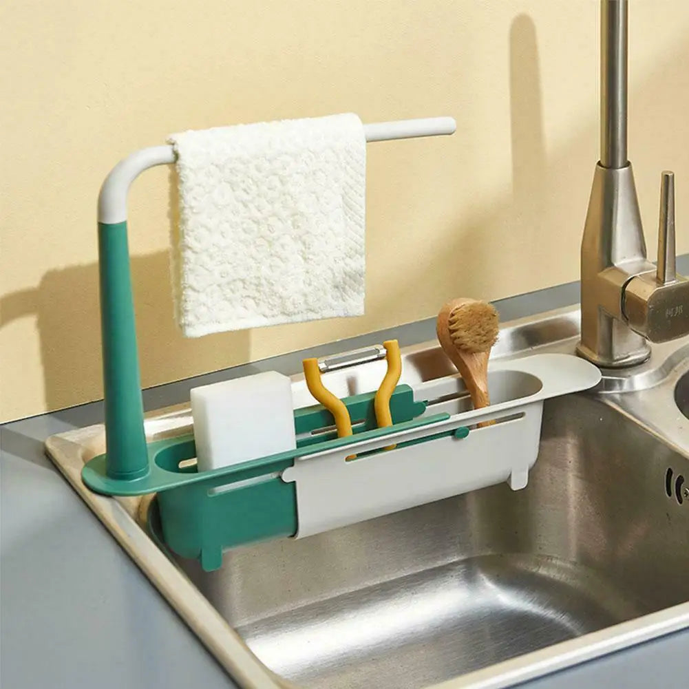 égouttoir vaisselle moderne brosse gant savon serviette vert blanc bleu orange