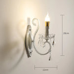 lustre doré cristal pendants élégant classique baroque suspension chambre salon